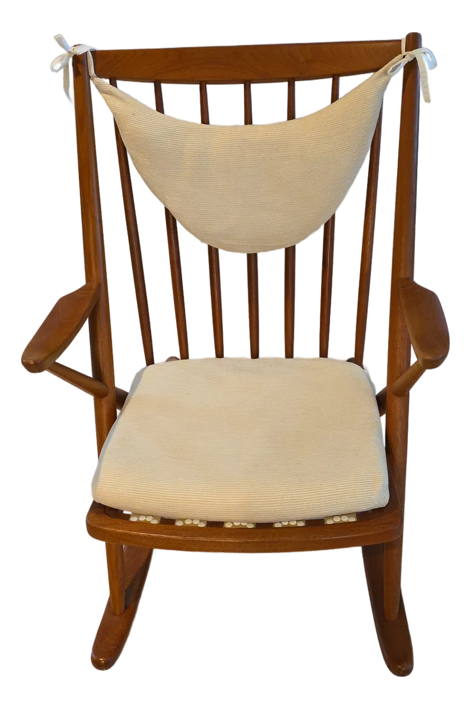 1960s Bramin Mobler Frank Reenskaug Mid-Century Danish Teak Rocking Chair