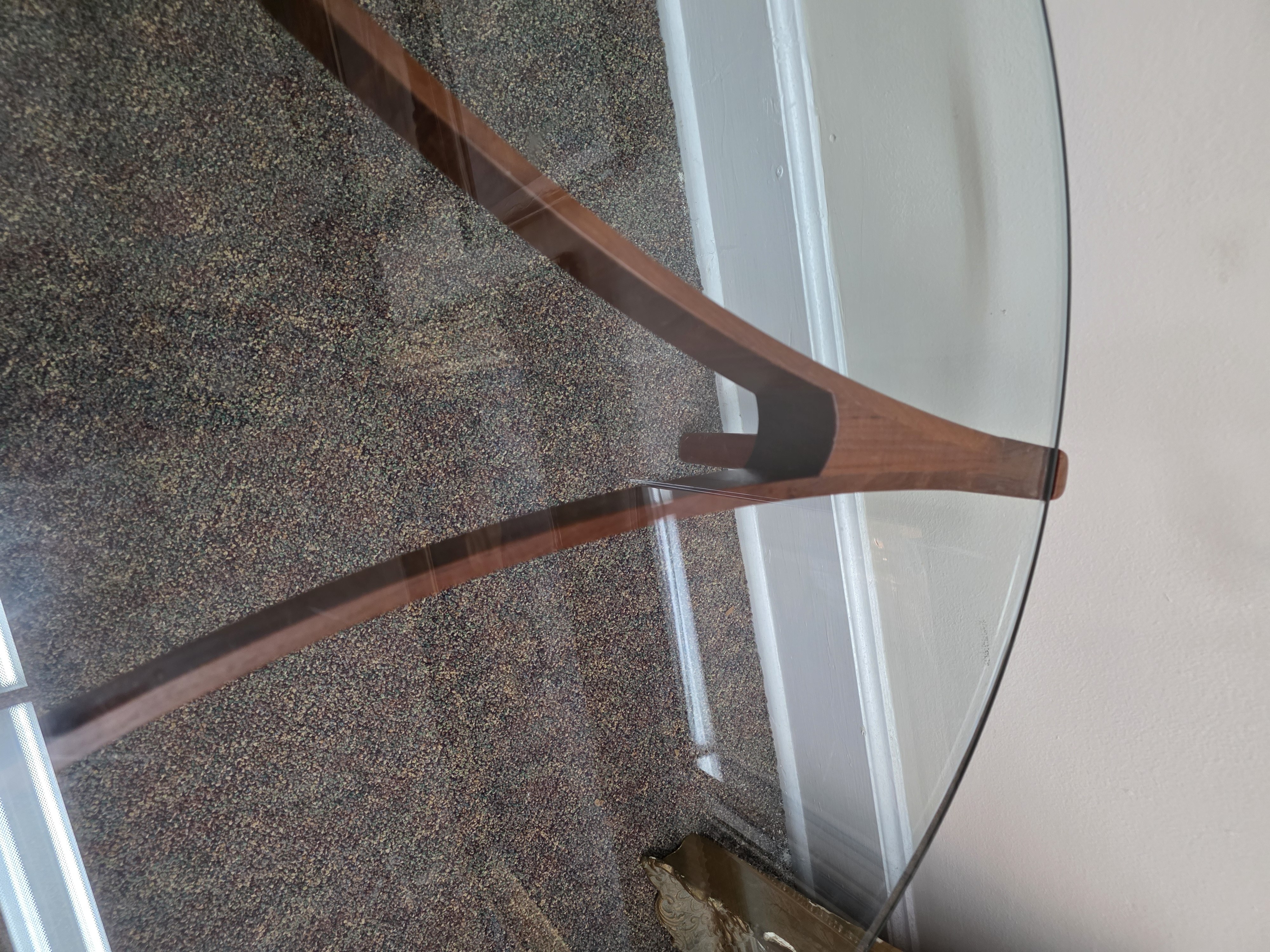 1960s Midcentury Modern Teak Coffee Table by Sven Ellekaer for Christian Linneberg 39", detail 8