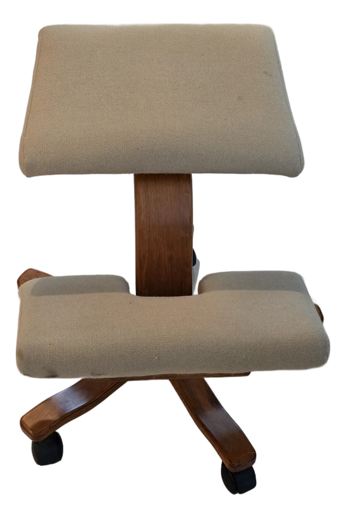 1980s Peter Opsvik for Stokke Wing Balance Ergonomic Kneeling Chair