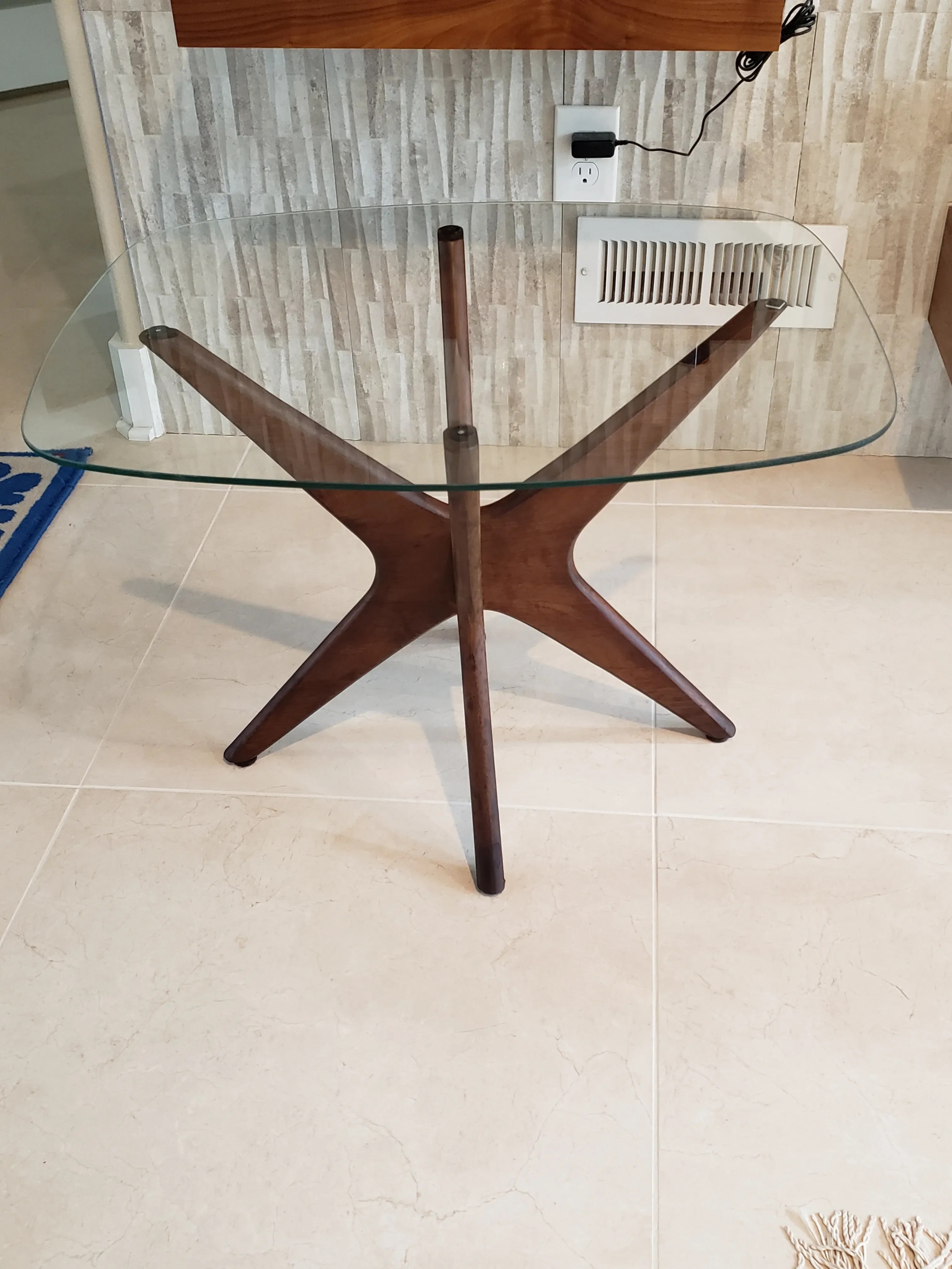Mid-Century Modern Jacks Side Table Attributed to Adrian Pearsall, detail 5