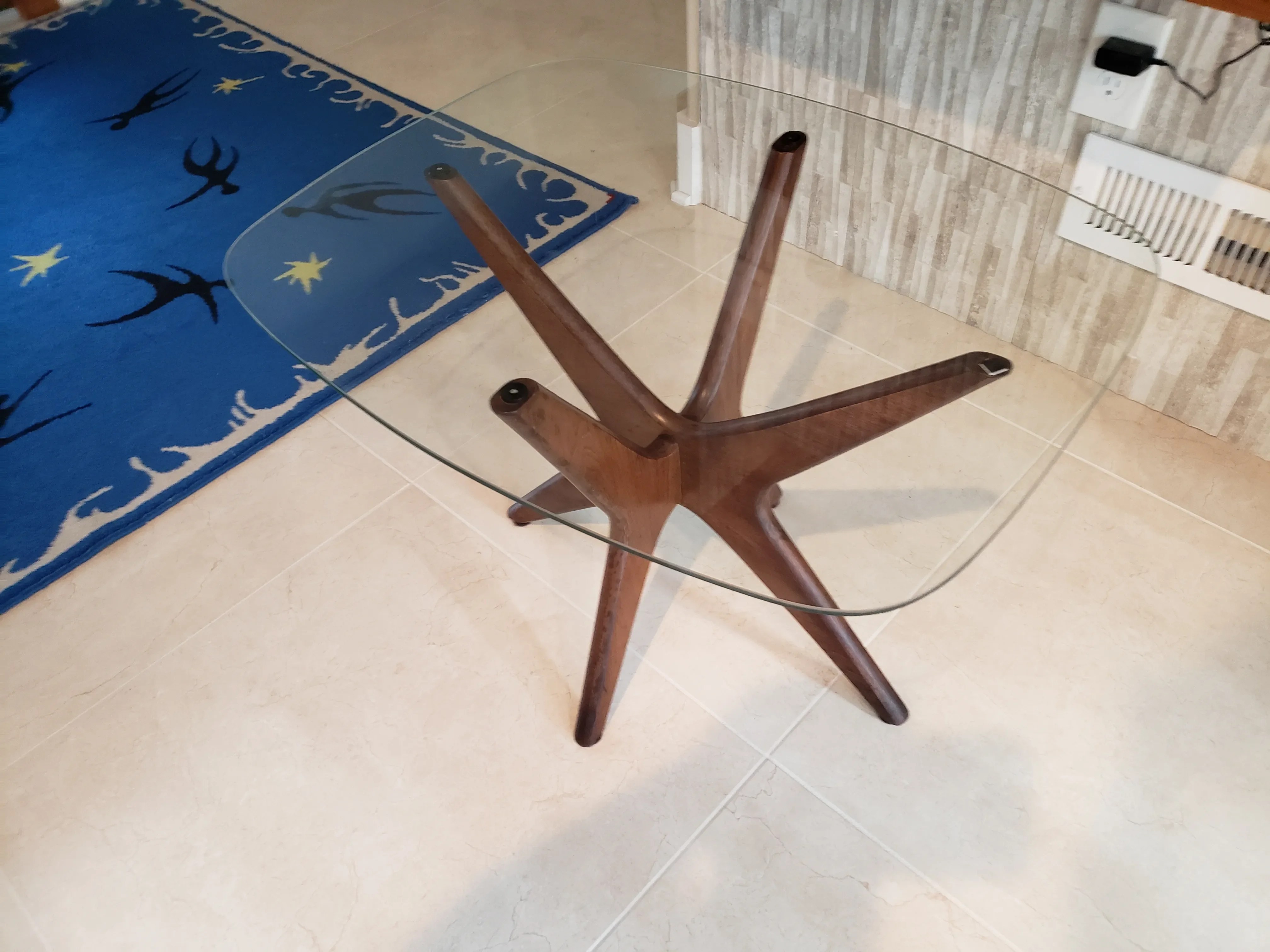 Mid-Century Modern Jacks Side Table Attributed to Adrian Pearsall, detail 6