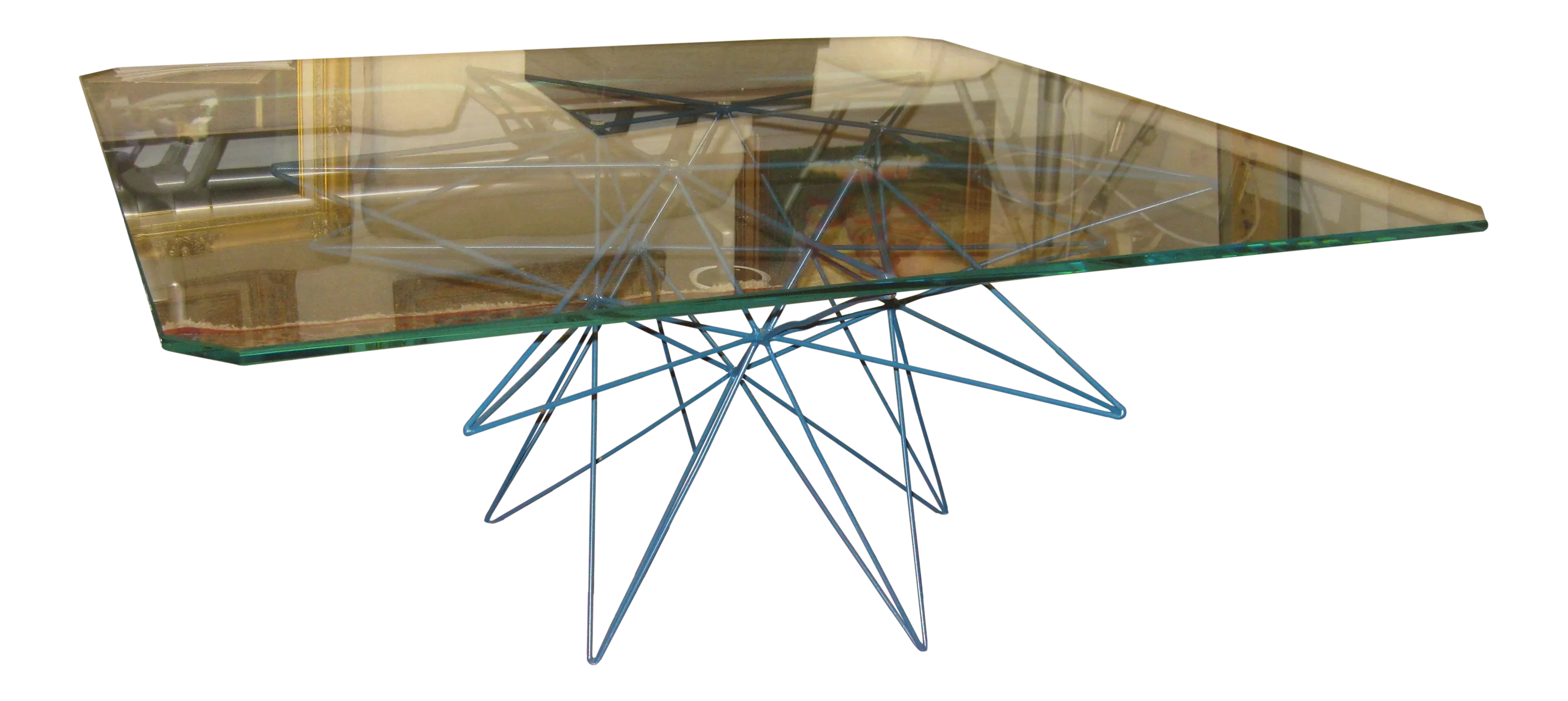 Rene Brancusi Sculpture Metal Coffee Table