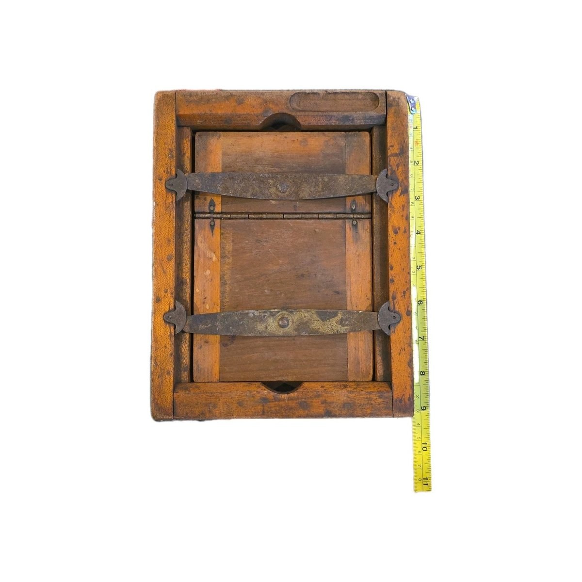 Antique Wood Brass Glass E&HT Anthony Co Photography Printing Picture Frame 1890