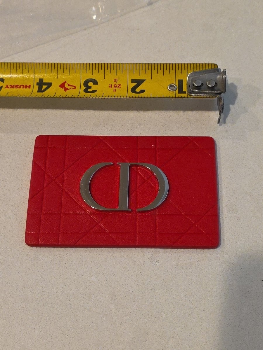 Christian Dior Mirror Logo CD Red  