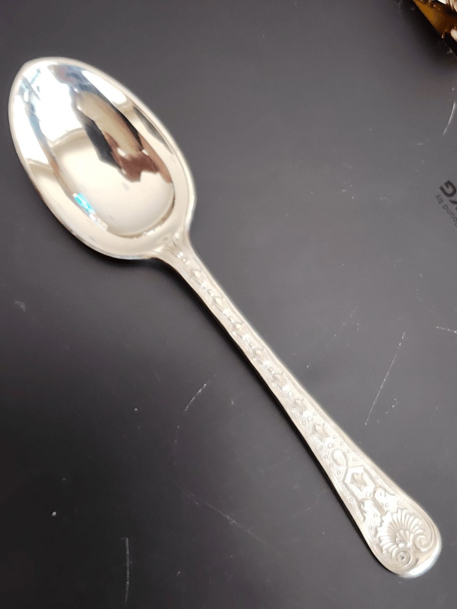 CJ Vander Sterling Silver 5 3/4" Tea Spoon(s) Elizabethan  Pattern No Monogram