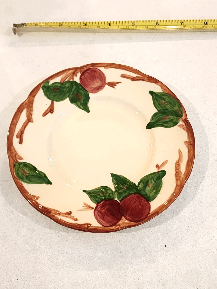 Franciscan Apple Ware Pattern Bread & Butter Plate 6.5" Hand Decorated USA
