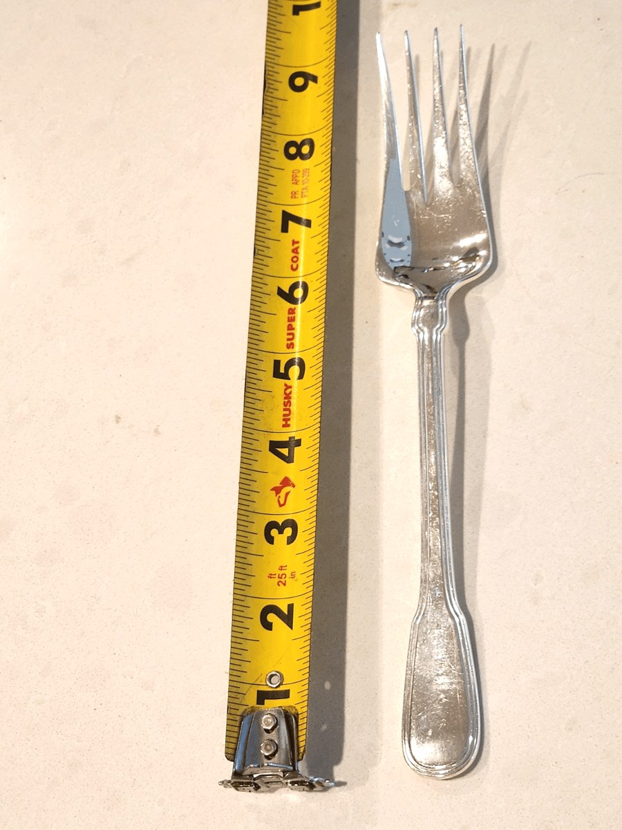 Hamilton aka Gramercy by Tiffany and Co Sterling Silver Cold Meat Fork 9"