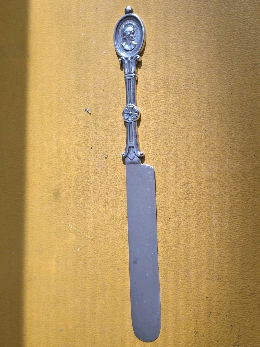 Medallion by Wendt For Ball Black Co Sterling Silver  Knife Flat All Sterling 8"