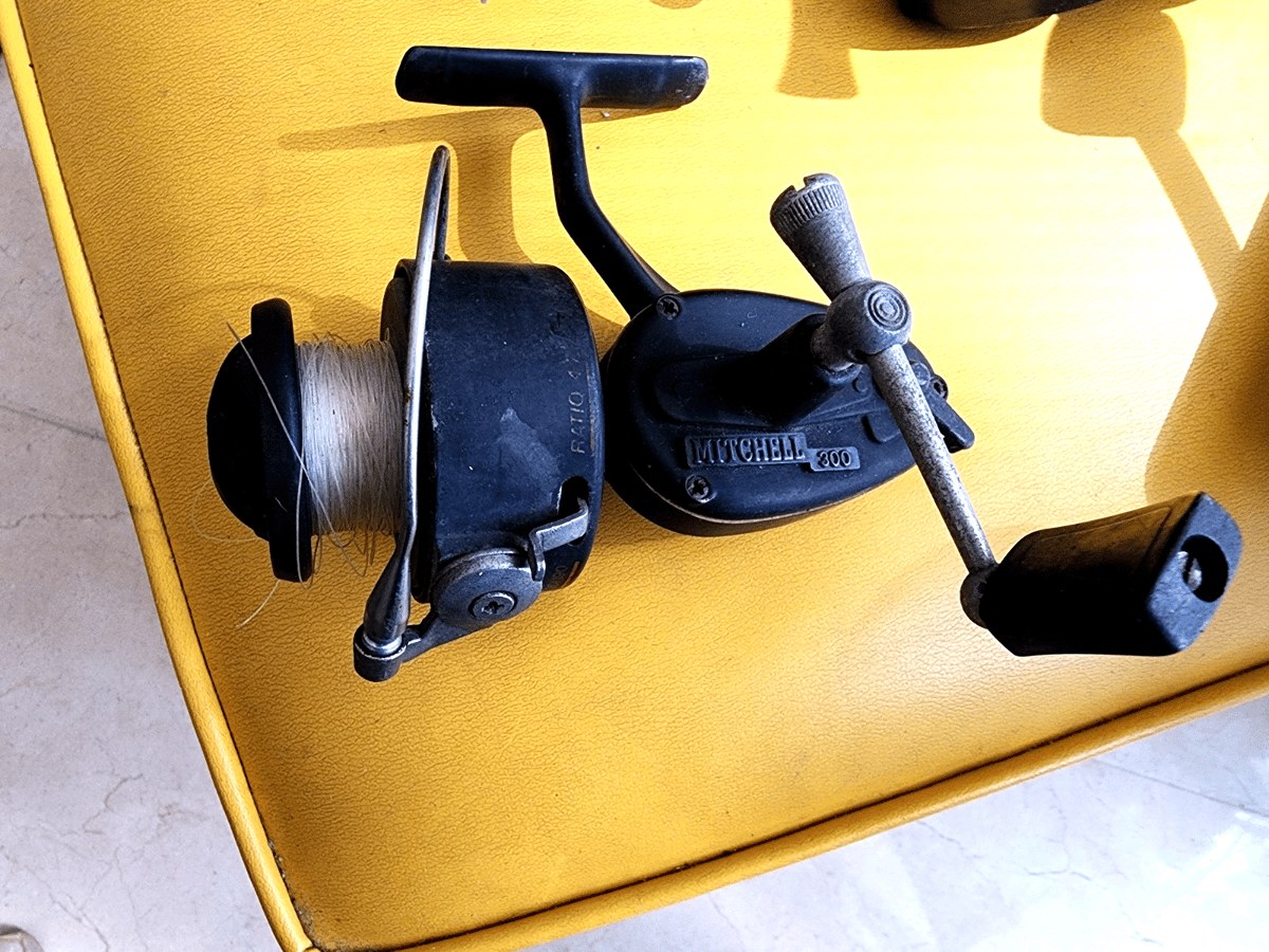 Mitchell 300 Open Face Spinning Reel, Made In Taiwan