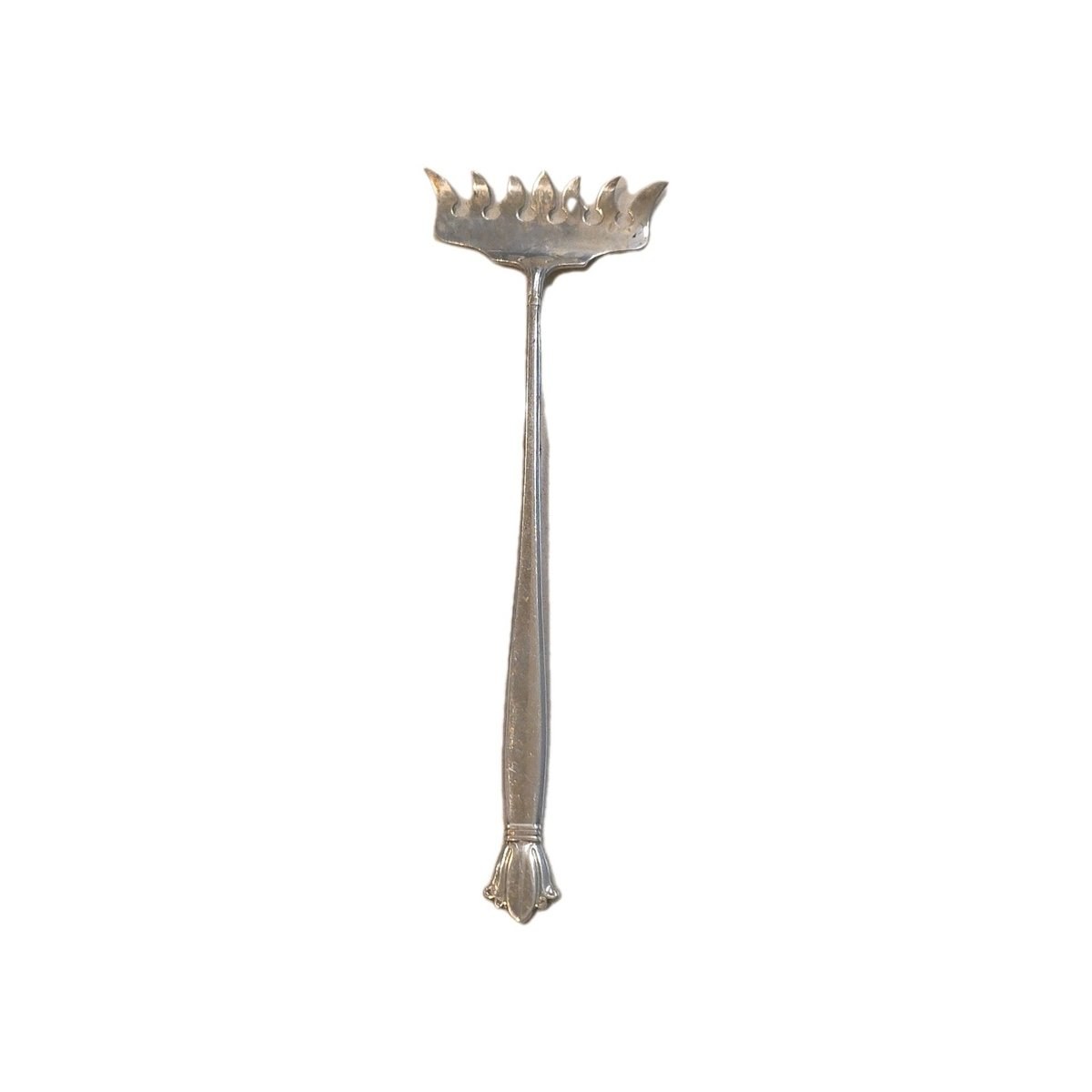 RARE JENNY LIND WEIDLICK STERLING SARDINE FORK AKA BACON FORK