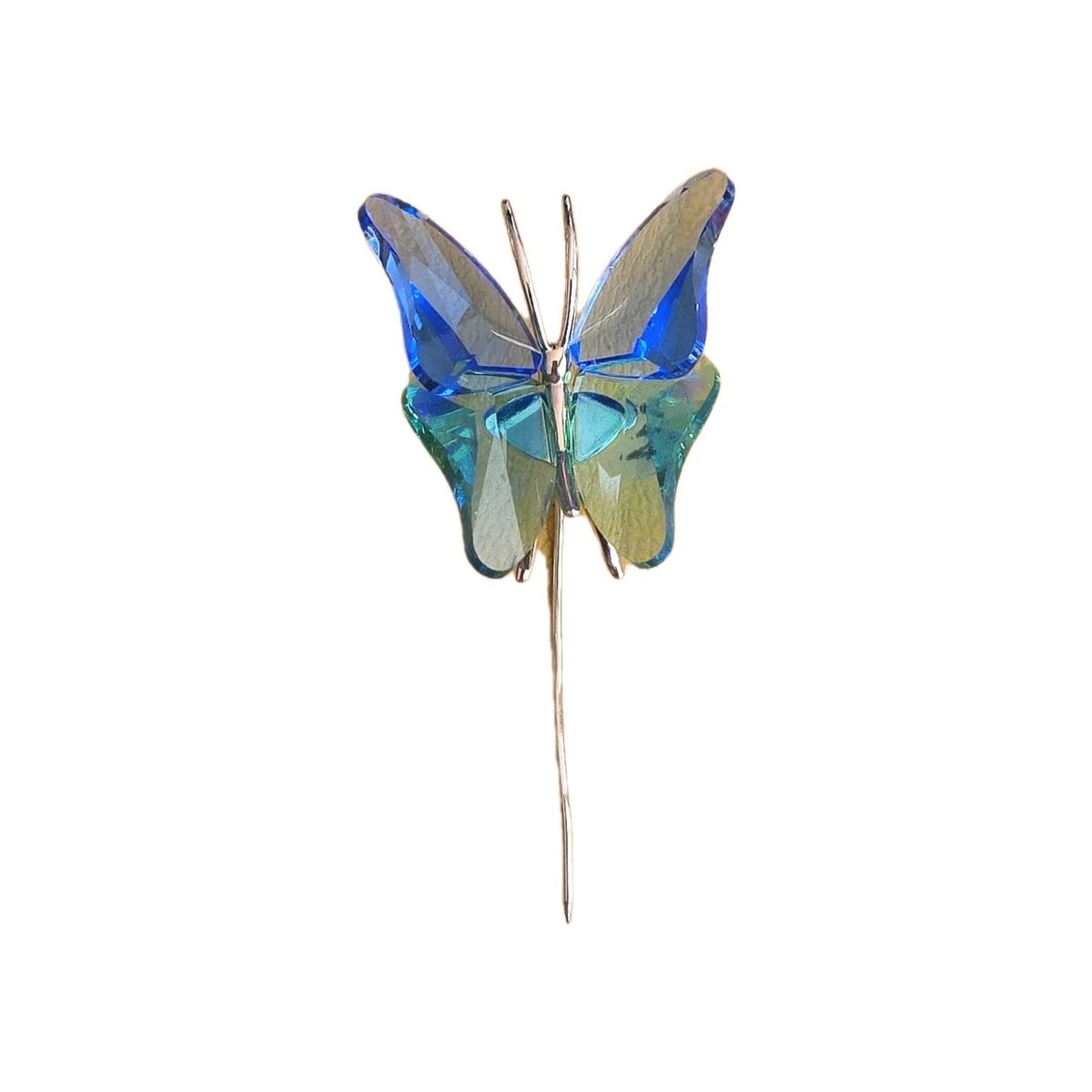 Swarovski Figurine Crystal Paradise Butterfly AMBUR TURQUOISE 