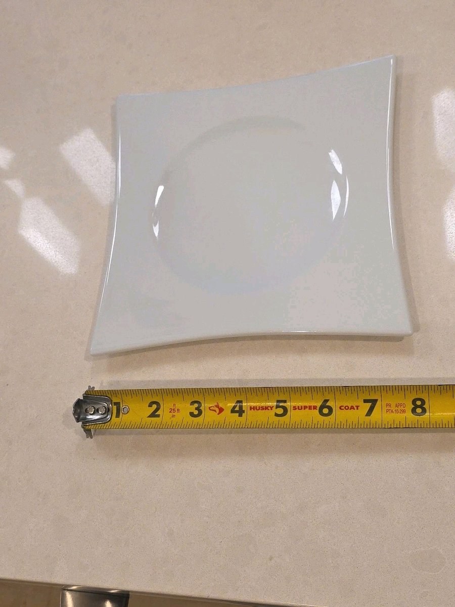 Tac Rosenthal Studio Line Gropuis Square Plate White Discontinued
