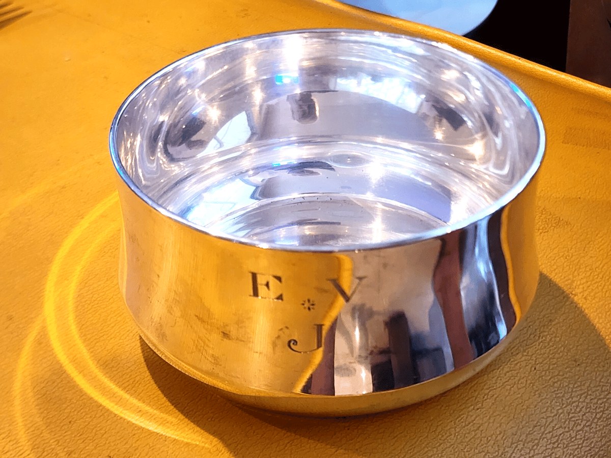 Tiffany & Co. Makers Sterling Silver Classic Child Cereal Bowl