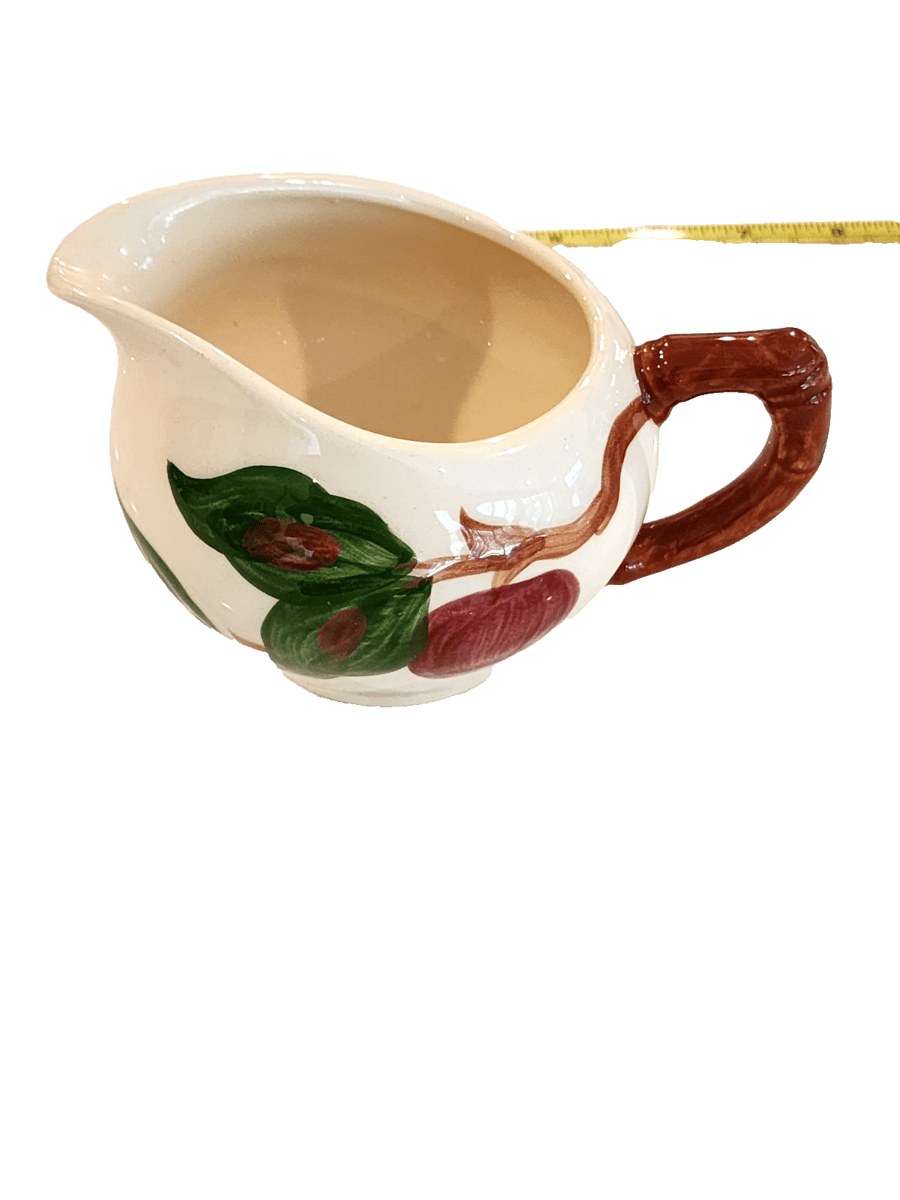 Vintage Franciscan Apple Creamer Hand Painted Ceramic