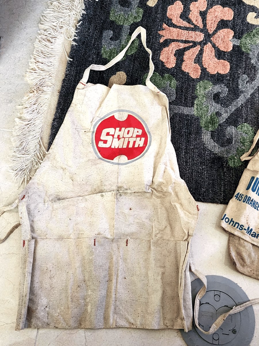Vintage Shopsmith Apron Shop Smith