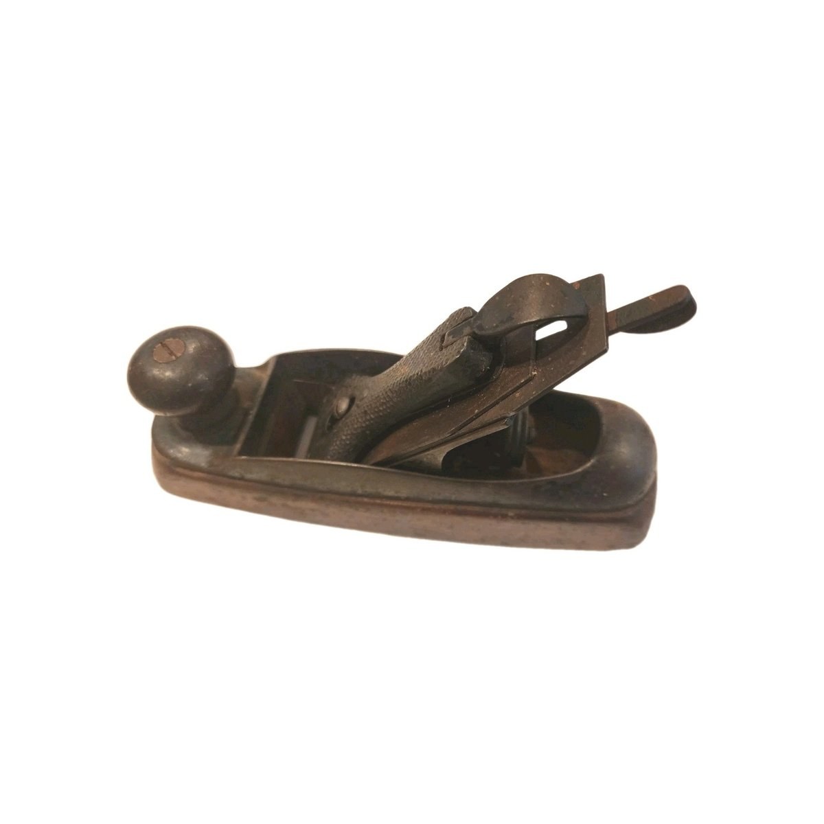 Wood Bottom Transitional Plane, Stanley Bailey Rule & Level Co G-E