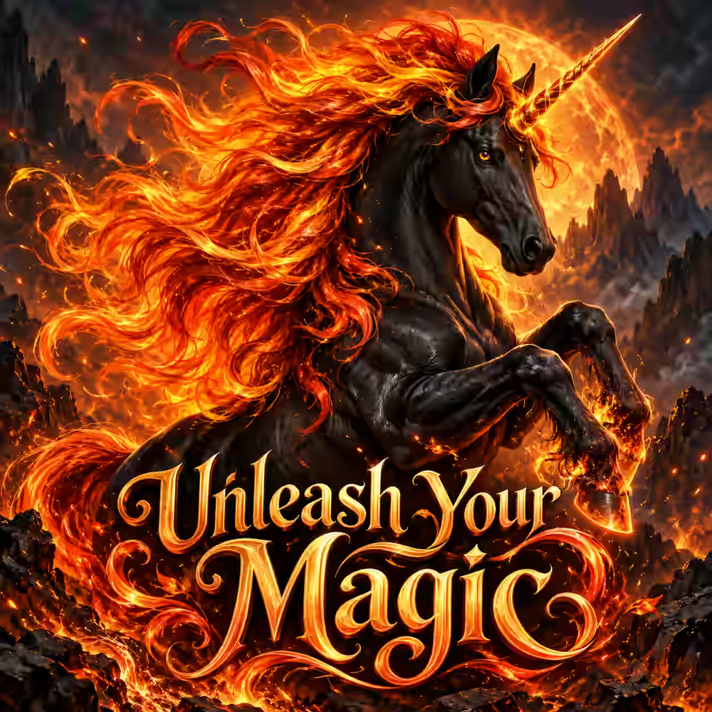 Fire Within Unicorn Magic