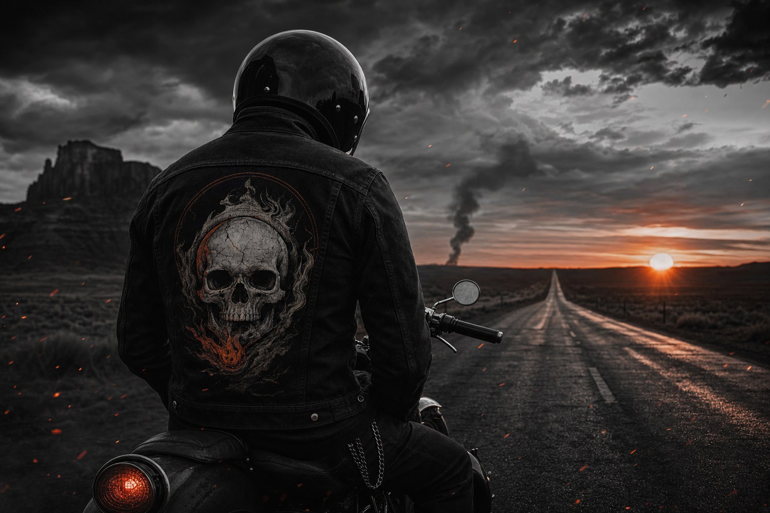 Biker & motorcycle inspired StrykeMedia artwork