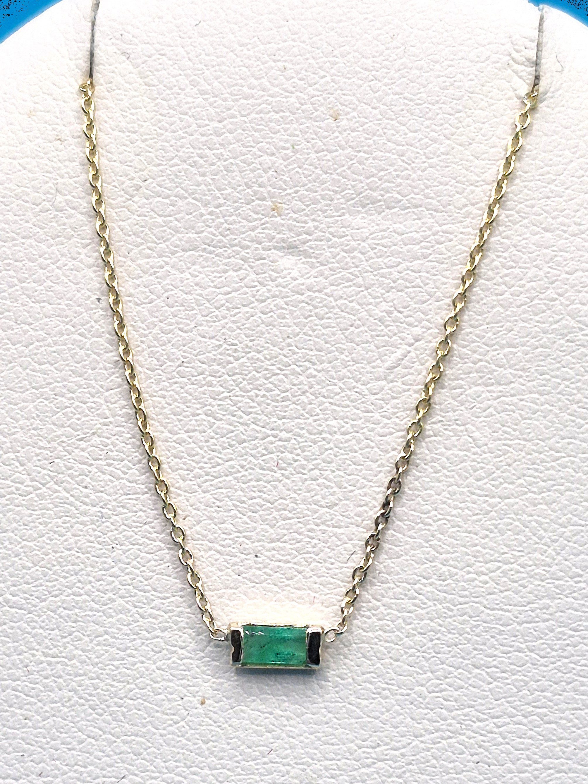 Stunning Natural Emerald Pendant