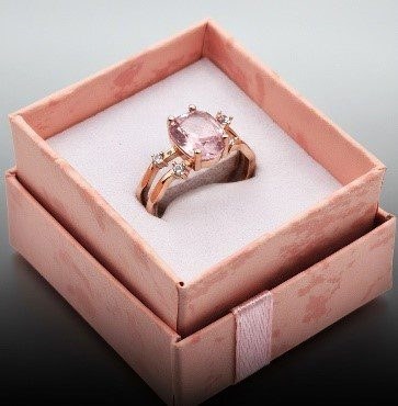 Amethyst in Sterling Ring