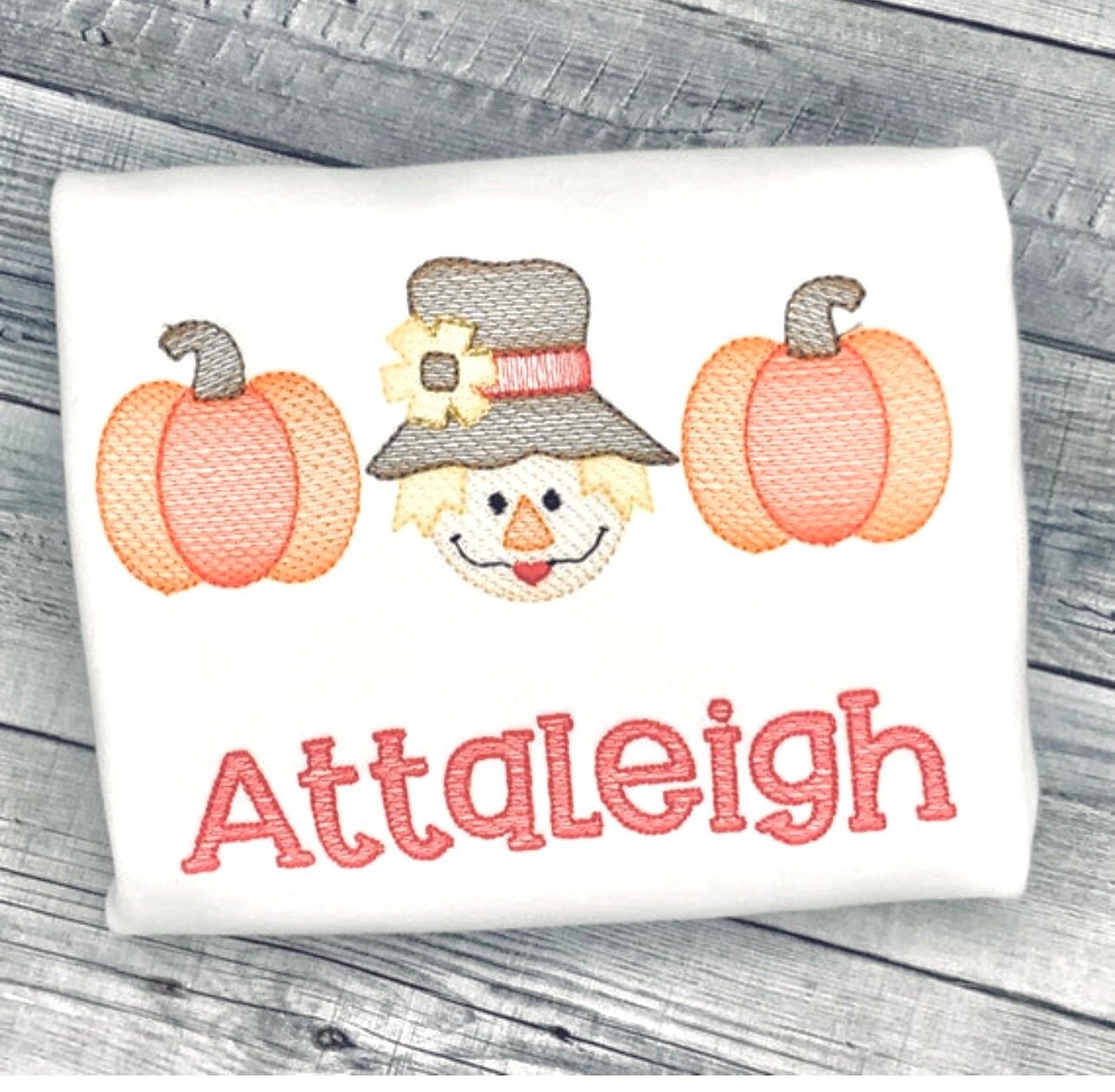 Kids Thanksgiving Shirt, Personalized, Embroidered, Custom Tshirt
