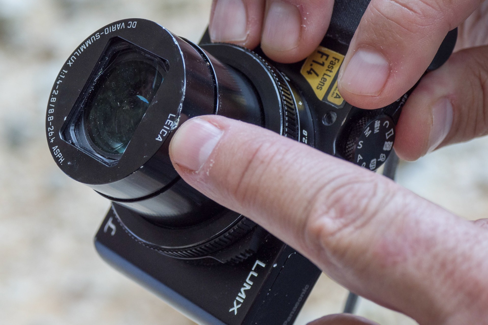 Lumix LX10 Takes a Licking Keeps On Clicking!