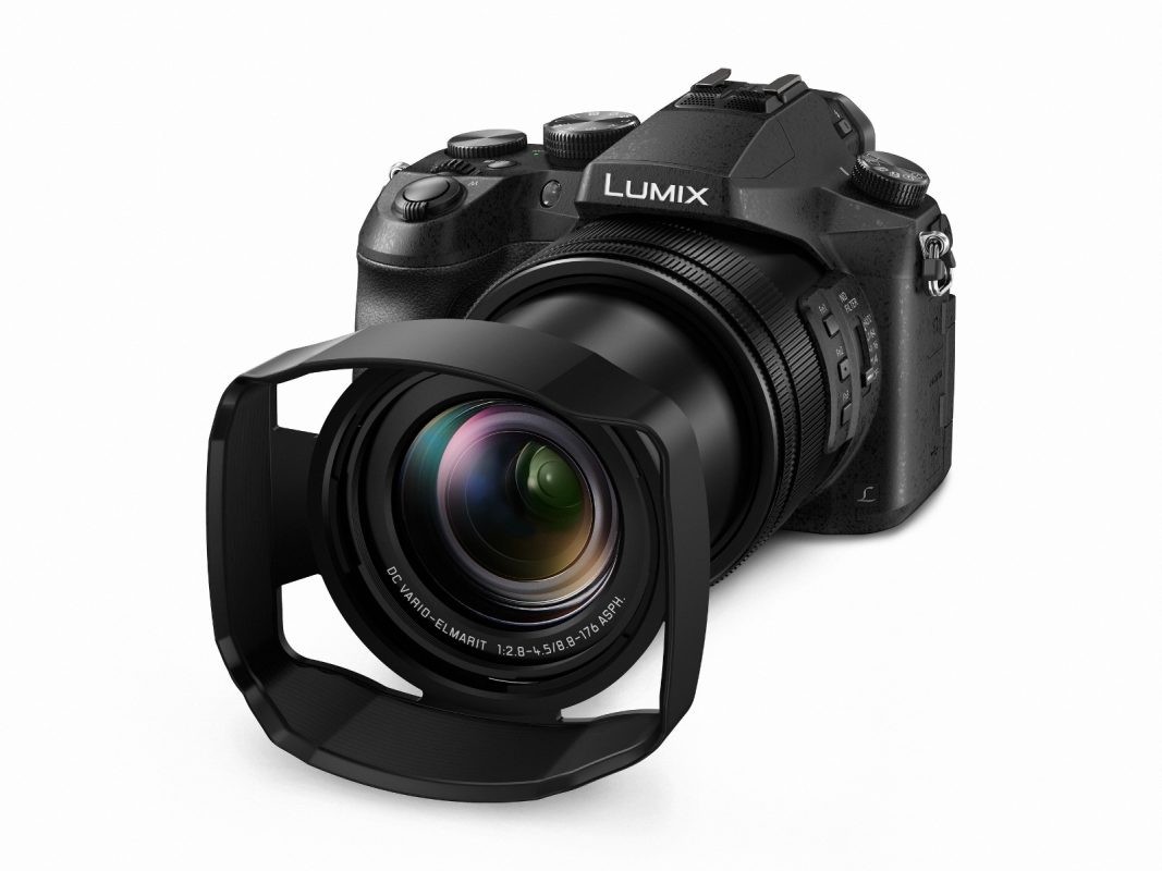 The new all in one, compact bridge camera, the FZ2500. It has a built in 24-480mm F/2.8-4 zoom. 