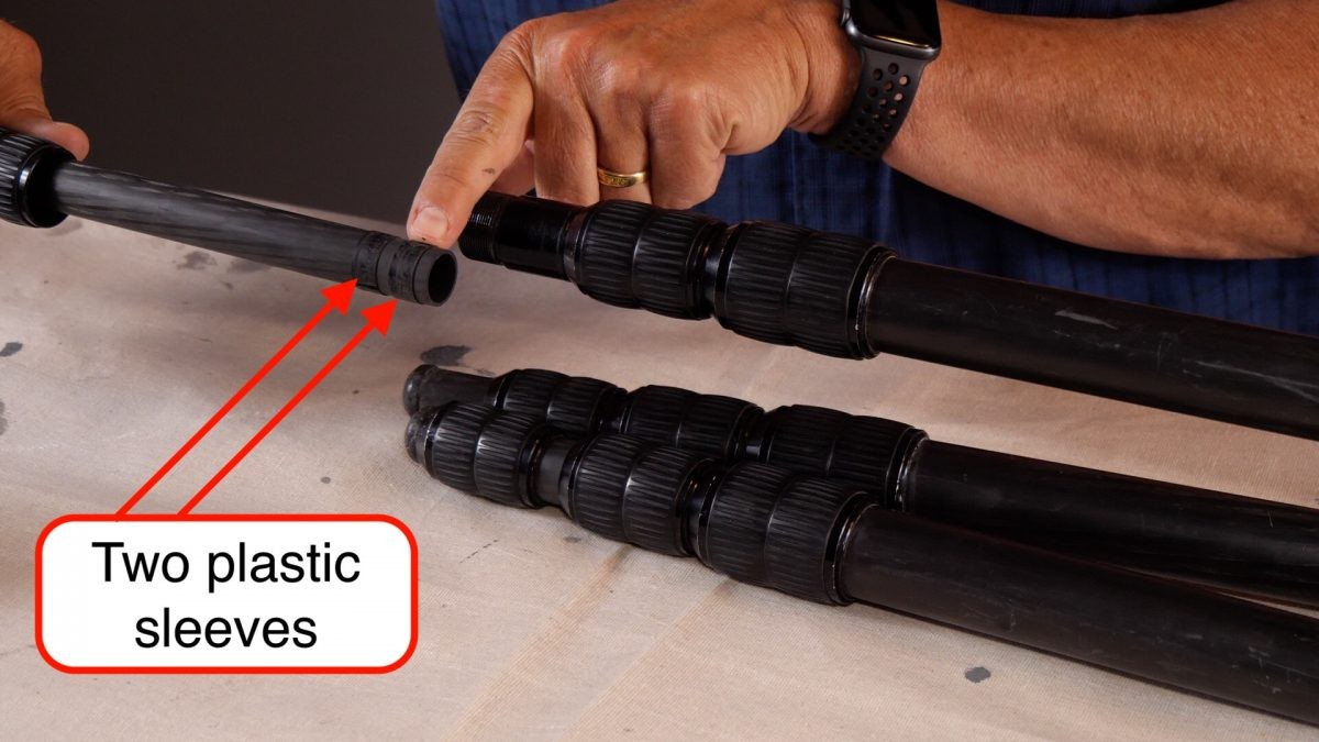 How to clean your tripod legs