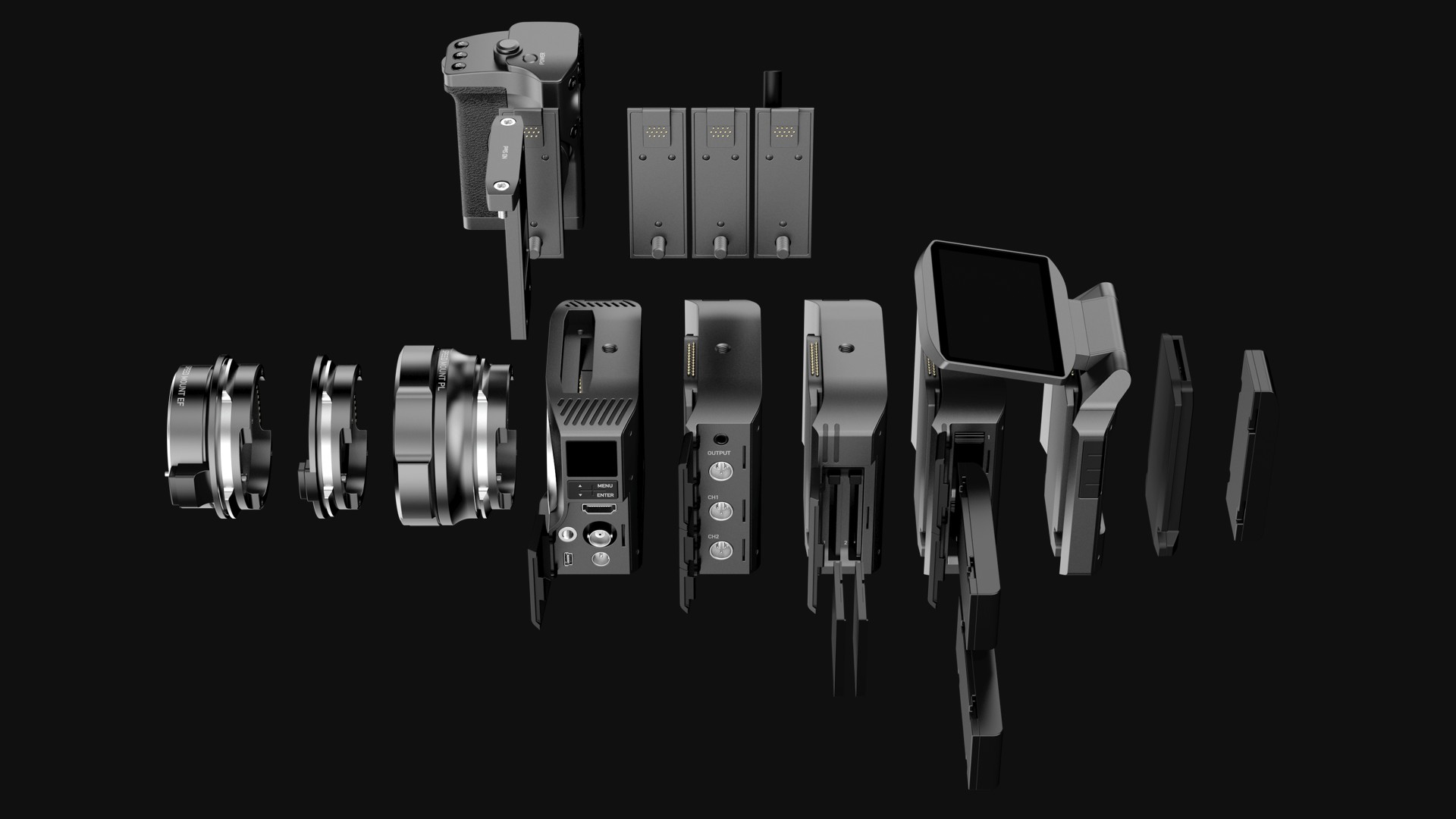 Space age technology that allows you to mix and match to your heart content and more importantly repplace pieces of your system when changes come rather than having to update the entire system