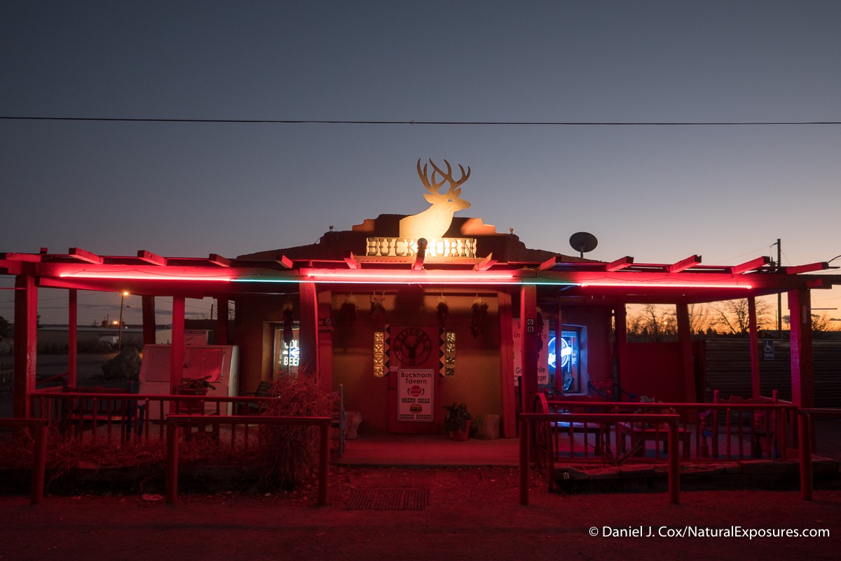The Buckhorn tavern. San Antonio, New Mexico.