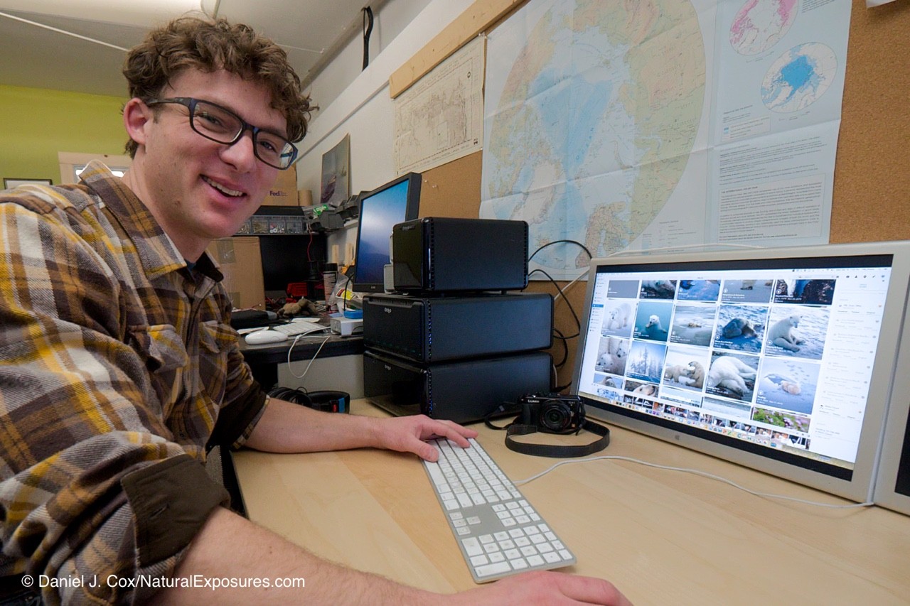 Mylio helping save polar bears, Drobo,