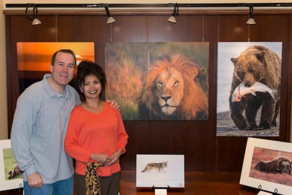 Super Explorers Dave and Shiela Glatz Photographic Art Gallery Exhibit
