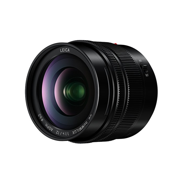 The new Lumix/Leica Summilux 12mm F/1.4 lens