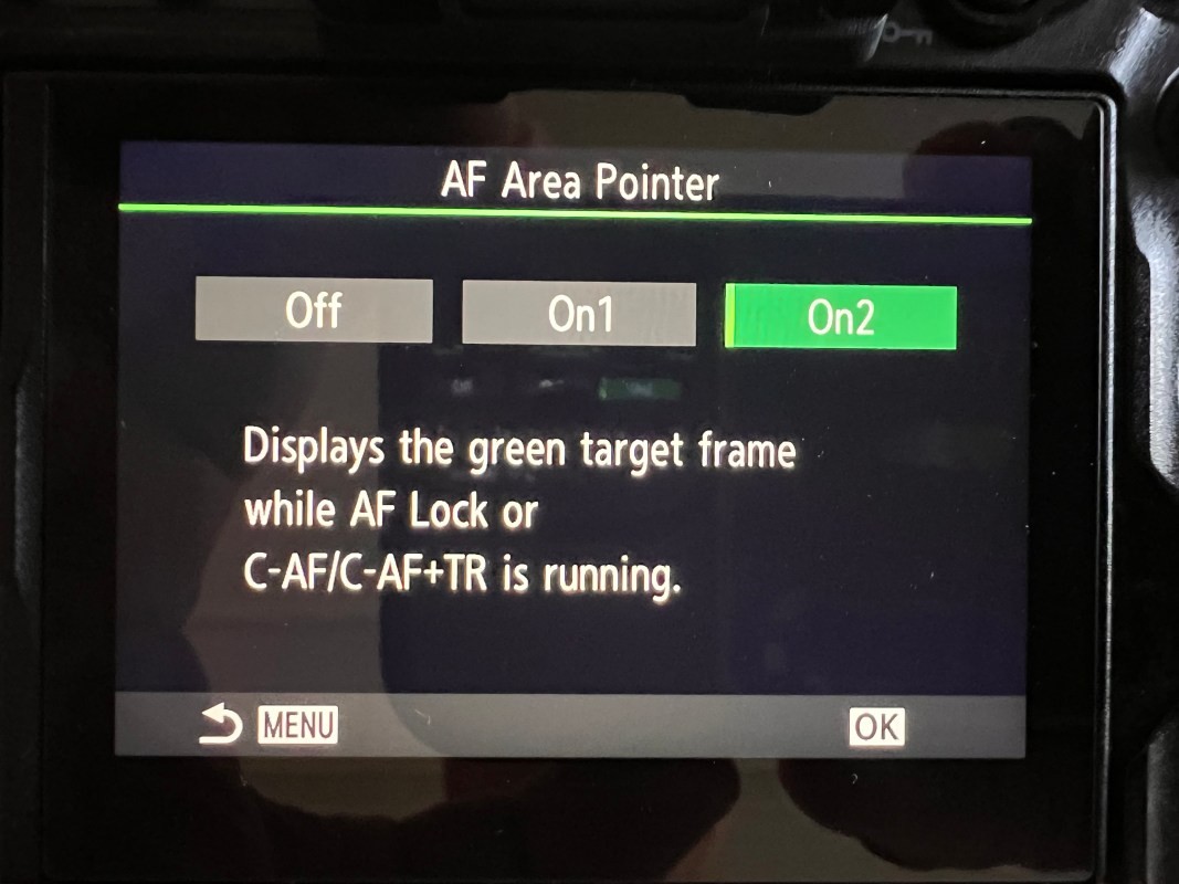 OM-1 Custom Settings