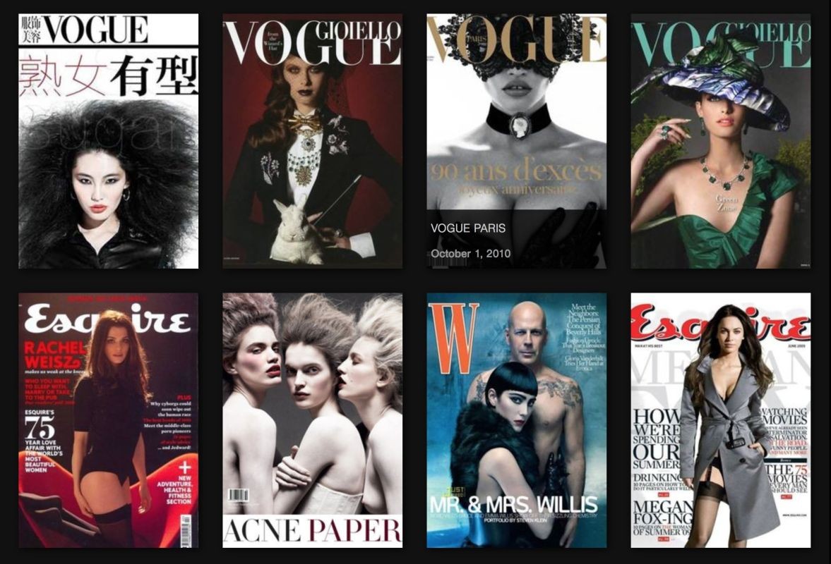 Here is a screen shot from Red Digital Cinema's web page that shows numerous super high quality, glossy images of some of the worlds leading magazines that used video frames featured as covers that were originally pulled from Red video 4K cameras.