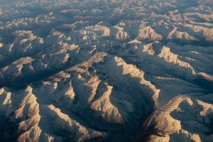 A view of the Brooks Range on my way to Barrow, Alaska.