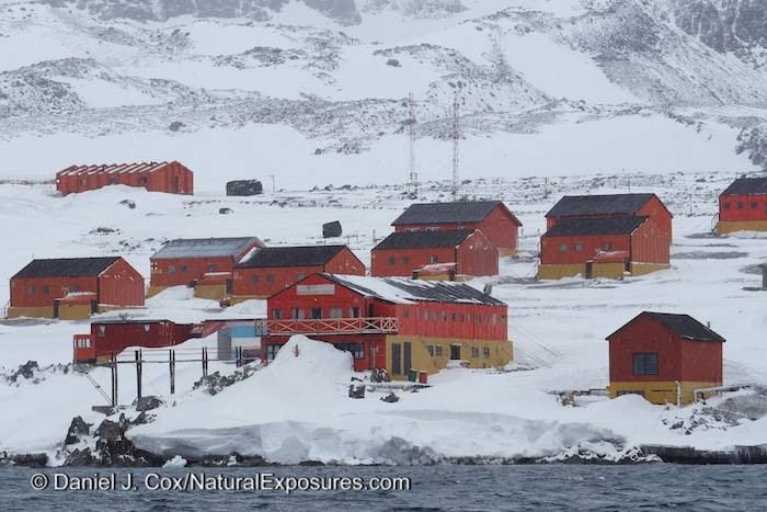 The Argentine base known as Esperanza. Antarctica. 