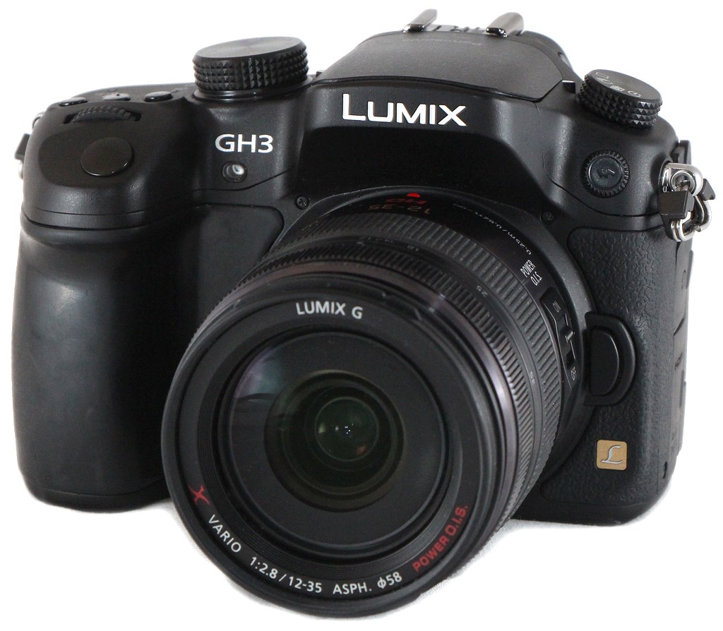 Panasonic's Lumix GH3. 