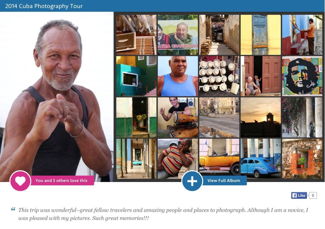 Visit the Cuba gallery of images by Jeanne Sturgis to see a small glimpse of the beautiful country for yourself. 