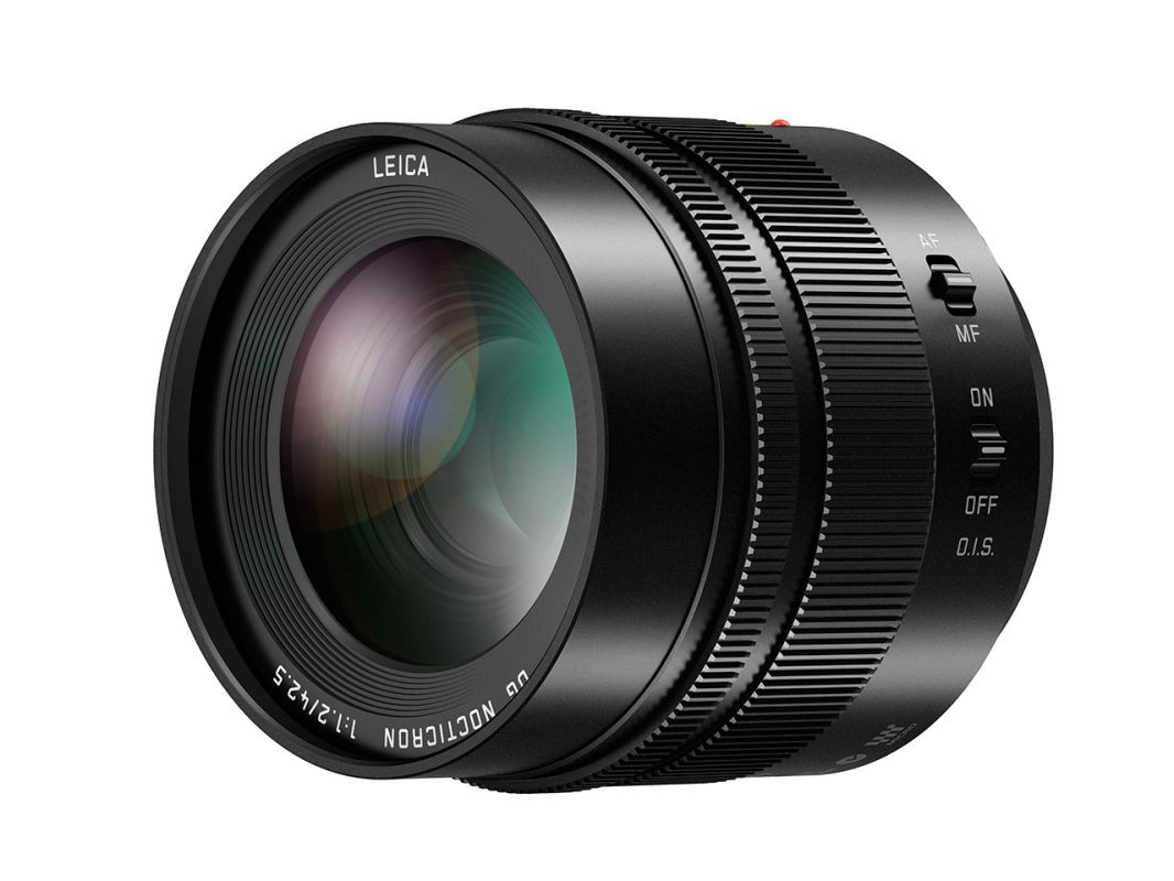 The Lumix 42.5 Nocticron F/1.2 lens.