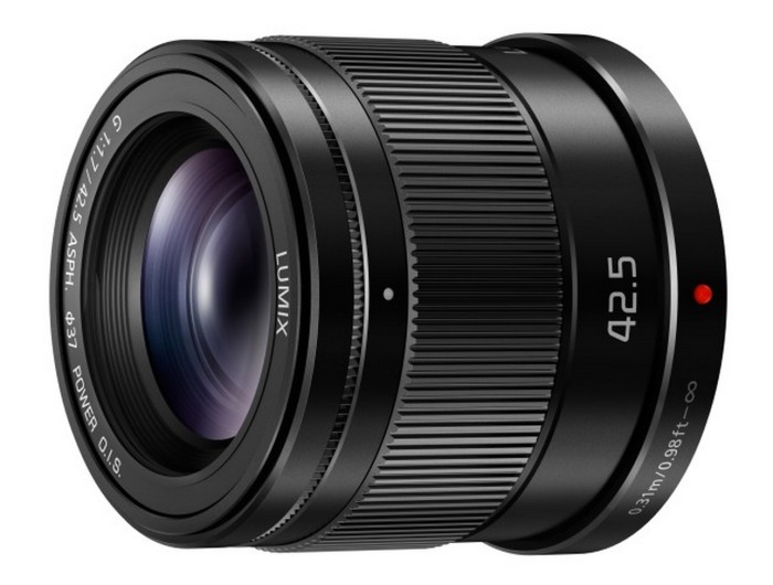 The new Lumix 42.5mm lens that is considerably cheaper than my favorite 42.5mm F/1.2 Leica lens.