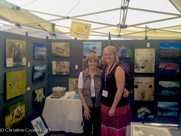 Explorer Christine Crosby’s Successful Juried Art Show