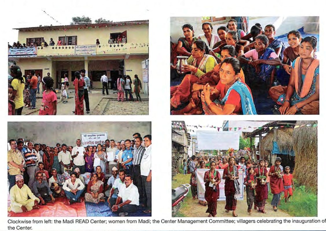 Photos from Sarah's trip to Nepal that she included on a thank you card she sent us. 