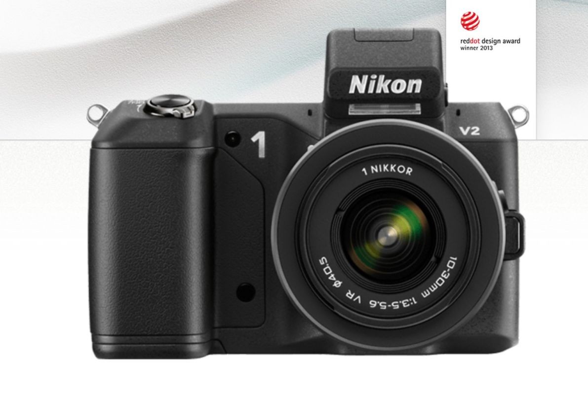 Nikon's 1 inch sensor mirrorless the Nikon 1 V2