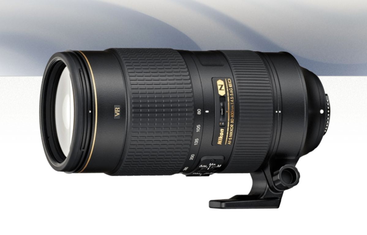 Nikon's new 80-400mm zoom lens. 0.00US rebate available. 