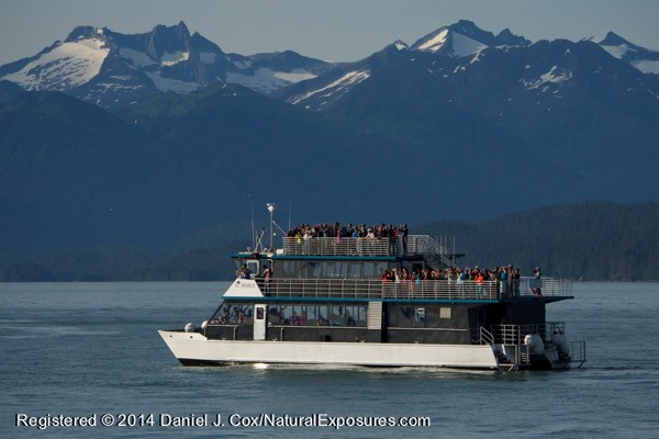 One of the huge whale watching boats that are based in Auke Bay, Alaska. Lumix GH4 with 100-300mm lens