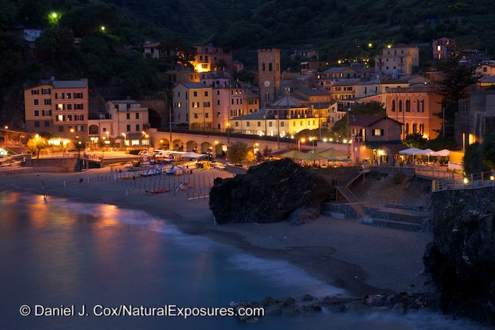 The beautiful little village of Monterosso, Italy. Lumix GH4 with 12-35mm F/2.8