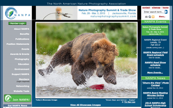 Visit NANPA.or and see the beniftis for yourself. Make a commitment to become a better photographer and conservationist in one fell swoop. 