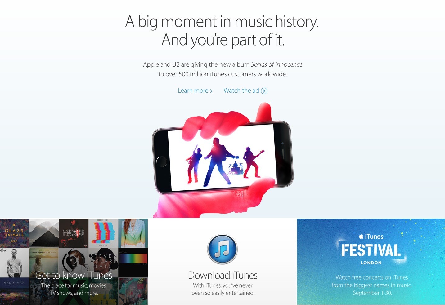 A Free U2 Album From Apple