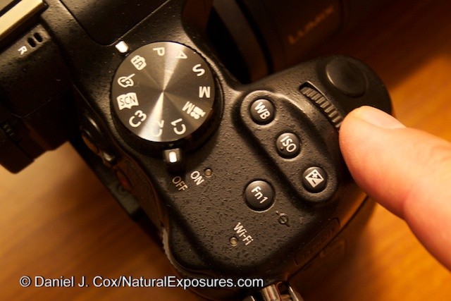 White Balance, ISO and Exposure Compensations buttons placed where you can access them perfectly.